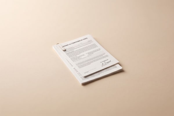 Des documents agrafés 